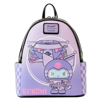 Afbeelding van Loungefly Sanrio Hello Kitty Kuromi Tokyo Speed Racer Mini Rugzak, multi, One Size, Tokio