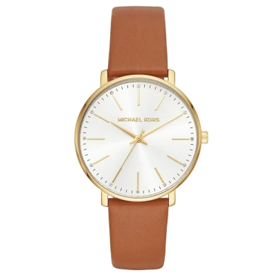 Afbeelding van Michael Kors PYPR Horloge, Dames, Maat: One Size, Braun