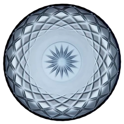 Afbeelding van Lyngby Glas Sorrento Schaal Dia 30 cm Blauw