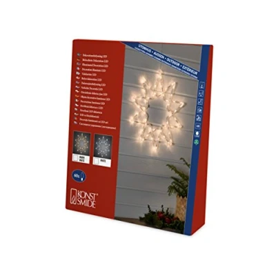 Afbeelding van Konstsmide Ster decoratieve verlichting 60 lampen LED Transparant