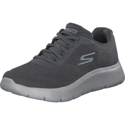 Afbeelding van Skechers Go Walk Flex heren wandel sneakers grijs Maat 45