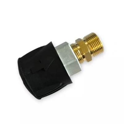Afbeelding van M&amp;M Smartek Adapter voor Parkside hogedrukreiniger, Quick Connect op M22 buitendraad, compatibel met robuuste replica