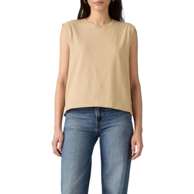 Afbeelding van Levi&#039;s BOXY TANK Top, Dames, Maat: Large, Safari