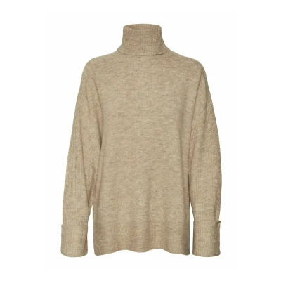 Afbeelding van Vero Moda Vmjupiter Trui, Dames, Maat: XS, Silver mink