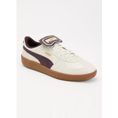 Afbeelding van Puma Palermo Premium Sneakers laag, Maat: 38.5, Alpine snow midnight plum Leer