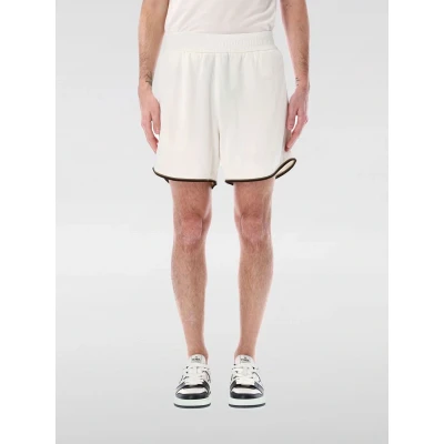 Afbeelding van Comfortable Knit Shorts with Elastic Waistband and Trim Detailing
