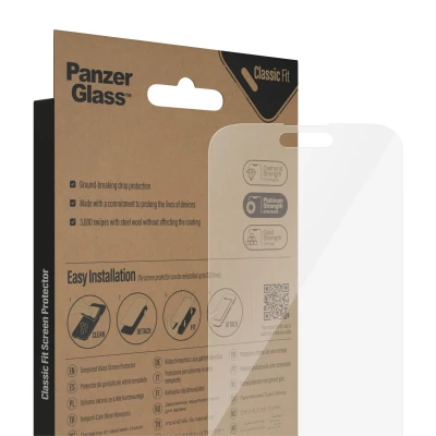 Afbeelding van PanzerGlass Anti Bacterial Apple iPhone 14 Pro Max Screenprotector Glas