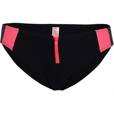 Afbeelding van Zwarte bikinislip met rits