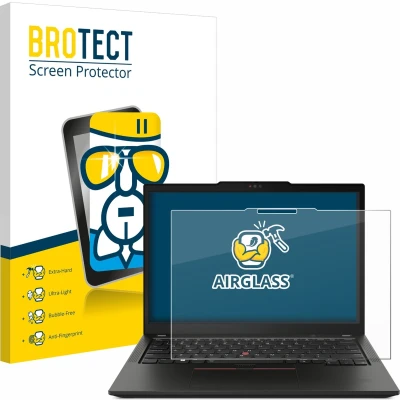 Afbeelding van BROTECT Screenprotector voor Lenovo ThinkPad X13 Yoga Gen 4 Folie Beschermfolie Beschermglas transparant