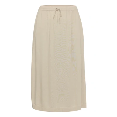 Afbeelding van Kaffe Curve Kcmille Alijn rok, Dames, Maat: 54, Feather gray