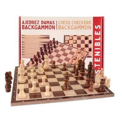 Afbeelding van damas backgammon schaakbord