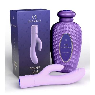 Afbeelding van Lola Milani Mystique in a Bottle Rabbit Vibrator Lila