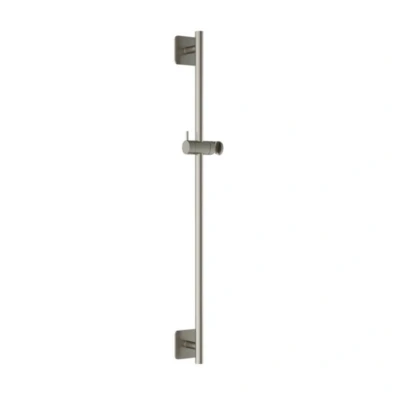 Afbeelding van HotBath Gal Verstelbare glijstang 100 cm Geborsteld Nikkel PVD GL311GNP