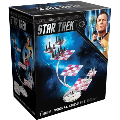 Afbeelding van DAMAGED PRODUCT: Star Trek: Tri Dimensional Chess Set