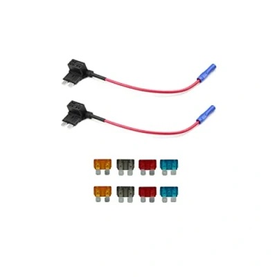 Afbeelding van KOLACEN Automotive Auto Truck 2 Stuks 16 Gauge Add a circuit Zekering TAP Adapter voor Normale Standaard Blade Type + 8 5Apm 7.5Apm10Apm 15Apm