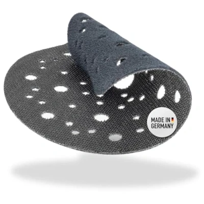 Afbeelding van DFS Beschermpad 150 mm, 67 gaten voor Mirka, klittenbandbeschermpad schuurschijven/steunschijven, betere hechting van schuurschijven zoals Mirka Abranet, mm