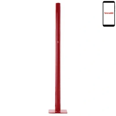 Afbeelding van Artemide Ilio vloerlamp LED dimbaar via smartphone robijnrood