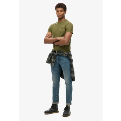 Afbeelding van Superdry Essential Tshirt basic, Heren, Maat: Large, Khaki