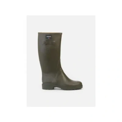 Afbeelding van Regenlaars Aigle Men Cessac Kaki Schoenmaat 40