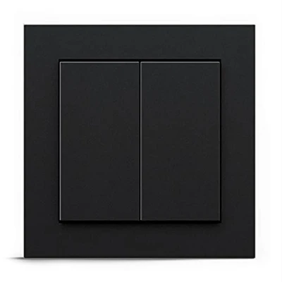 Afbeelding van GIRA + Senic Friends of Hue Smart Switch Draadloze Homekit Lichtschakelaar en Dimmer Zwart