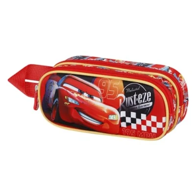 Afbeelding van Cars 3 bumper 3D dubbele Etui, Rood, 22 x 9,5 cm, Eén maat, etui