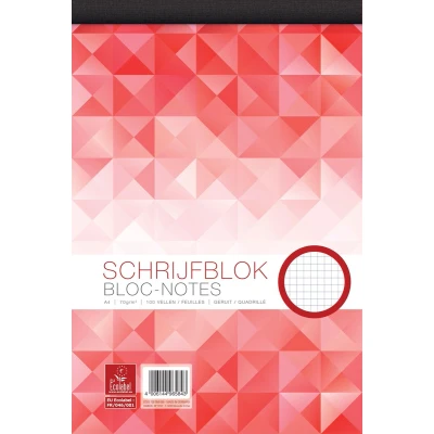 Afbeelding van Work schrijfblok, ft A4, 70 g/m², 100 vel, geruit 5 mm stuks