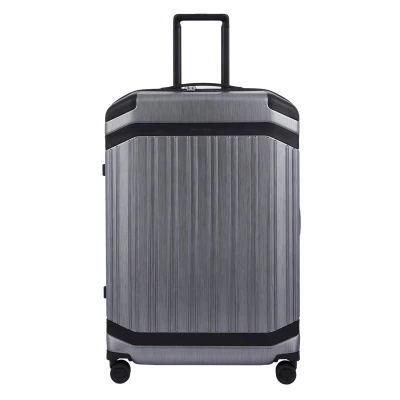 Afbeelding van Piquadro PQ Light Premium Big Size Spinner 75 grey black Harde Koffer