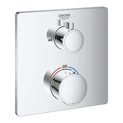 Afbeelding van GROHE Grohtherm afbouwdeel voor inbouw badkraan thermostatisch met