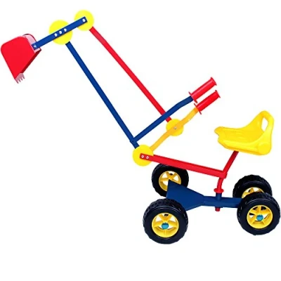 Afbeelding van Spielwerk Kinder Zit Graafmachine Grijp Functie tot 50kg Multicolor