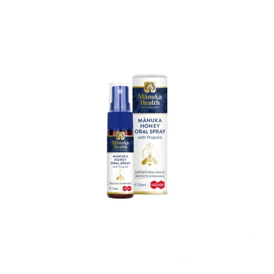 Afbeelding van Manukahoning MGO 400+ mondspray Honingwinkel.nl