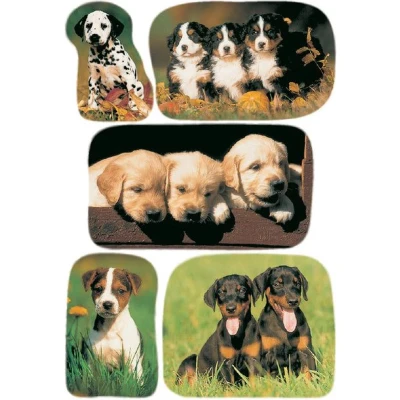 Afbeelding van Etiket HERMA 3528 honden Blister a 3 vel 10 stuks