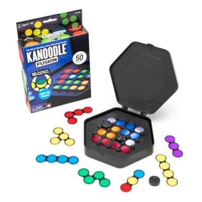 Afbeelding van Learning Resources Educational Insights Kanoodle Fusie Licht Omhoog Puzzel Spel, Veelkleurig