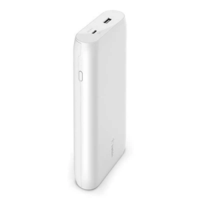 Afbeelding van USB C Powerbank van Belkin Wit Kunststof