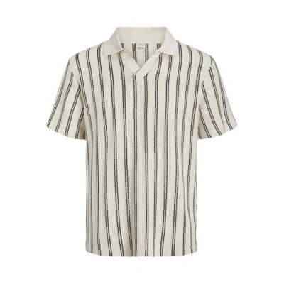 Afbeelding van Jack &amp; Jones PLUS SIZE Poloshirt, Heren, Maat: 3XL, Cloud dancer