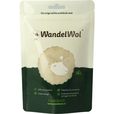 Afbeelding van WandelWol 10 gram antidruk wol 100% unieke melange rijk aan lanoline