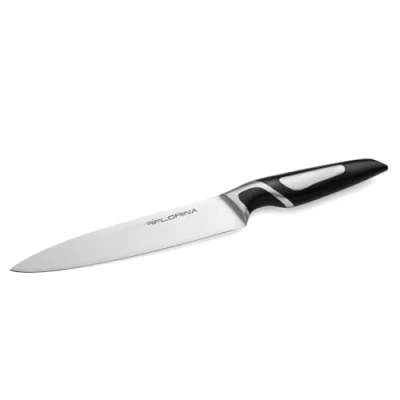 Afbeelding van FLORINA Universeel Mes (20 cm) I Keukenmes PROFESSIONAL met Ergonomische Handgreep &amp; Antislip Coating van Roestvrij Staal Vaatwasmachinebestendig