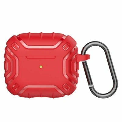 Afbeelding van AirPods 3 hoesje TPU Alien series Rood bescherming voor uw Optimale jouw
