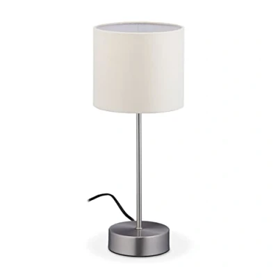 Afbeelding van Relaxdays Nachtlampje touch tafellamp vensterbank E14 dimbaar bedlamp chique