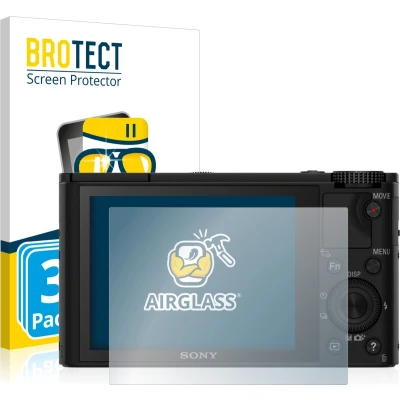 Afbeelding van BROTECT Screenprotector voor Sony Cyber Shot DSC RX100 Folie Beschermfolie Beschermglas transparant (3 Stuks)