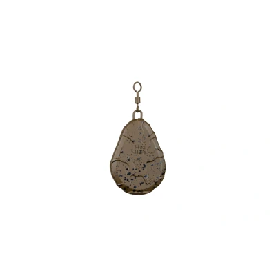 Afbeelding van Nash Super Flat Pear Swivel Lead 113g Wartellood