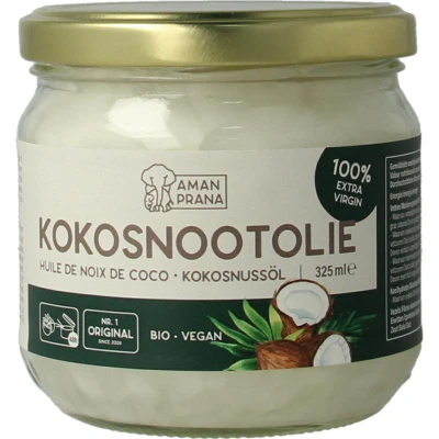 Afbeelding van Amanprana Kokosnootolie Bio, 325 ml