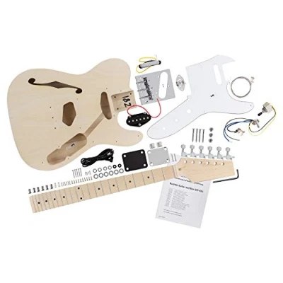 Afbeelding van Rocktile e gitaren bouwpakket Hollowbody TL stijl