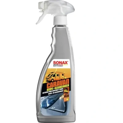 Afbeelding van SONAX CARAVAN Acryl+GlasReiniger (750 ml) reinigt voorzichtig en zorgt voor streepvrije reiniging Art Nr. 07384000