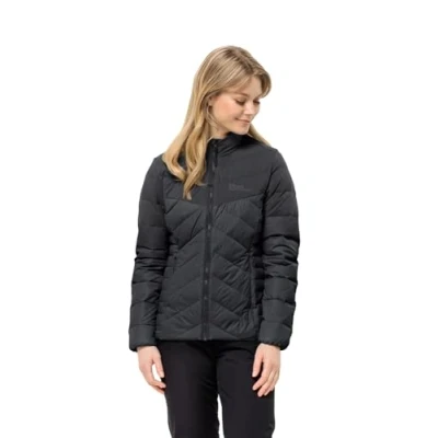 Afbeelding van Jack Wolfskin Tundra Gewatteerde jas, Dames, Maat: Large, Black