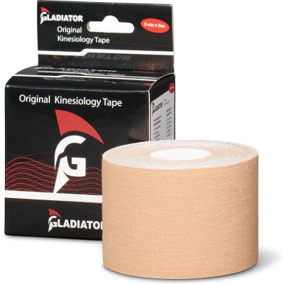 Afbeelding van Gladiator Sports Kinesiotape Kinesiologie Tape Waterbestendige &amp; Elastische Sporttape Fysiotape Medical Per Rol Beige