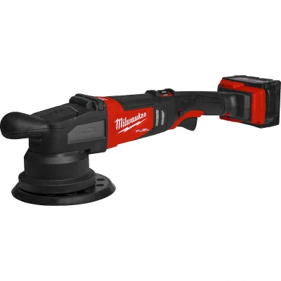 Afbeelding van Milwaukee M18 FROP21 502X FUEL Excentrische polijstmachine 21mm uitslag set (2x 5,0Ah accu) in HD Box