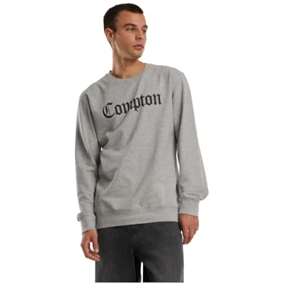 Afbeelding van Mister Tee Compton Crewneck sweater/trui XL Grijs