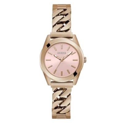 Afbeelding van Guess Serena Horloge Rose goldcoloured, Dames, Maat: One Size, gold coloured