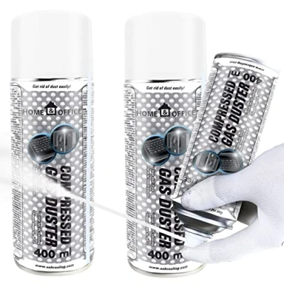 Afbeelding van AABCOOLING pack of 2 Home&amp;Office Gas Duster Freezing Spray 400ml K5, Freezer Spray, Freezes Down to 50*C Multipurpose Tool, Engine Cleaners, Automotive, Fluids NL