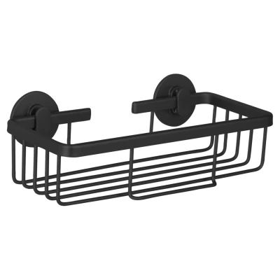 Afbeelding van Doucherek Differnz (Rechthoek, 1 laags, Aluminium, Zwart)